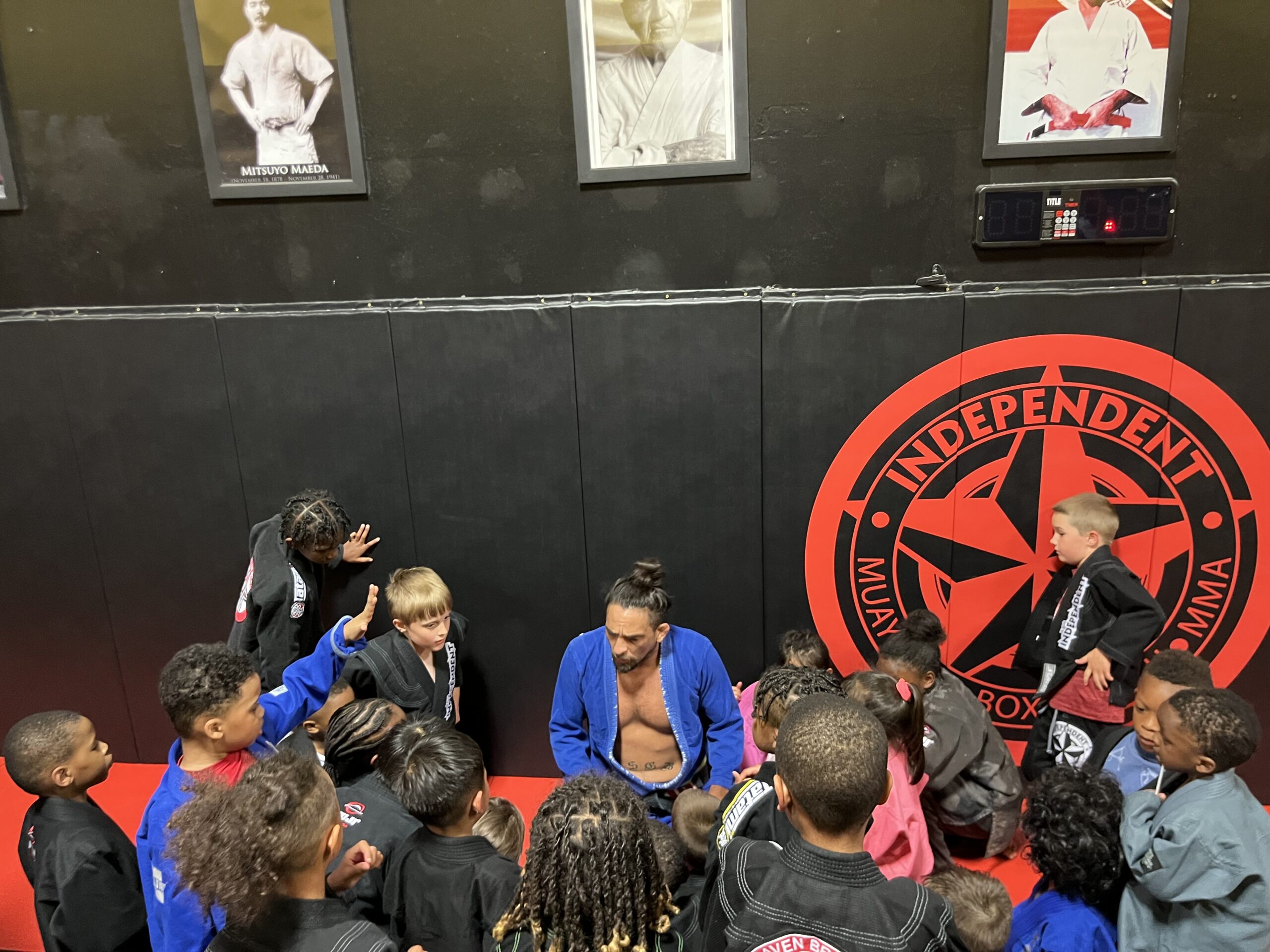 Independent MMA & Fitness of McDonough kids BJJ Class 